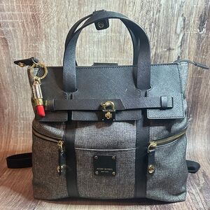 Henri Bendel Jetsetter Convertible Tote/Backpack/Crossbody Excellent Condition
